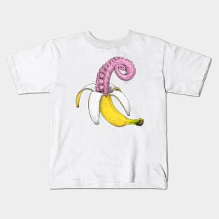 Octopus banana Kids T-Shirt